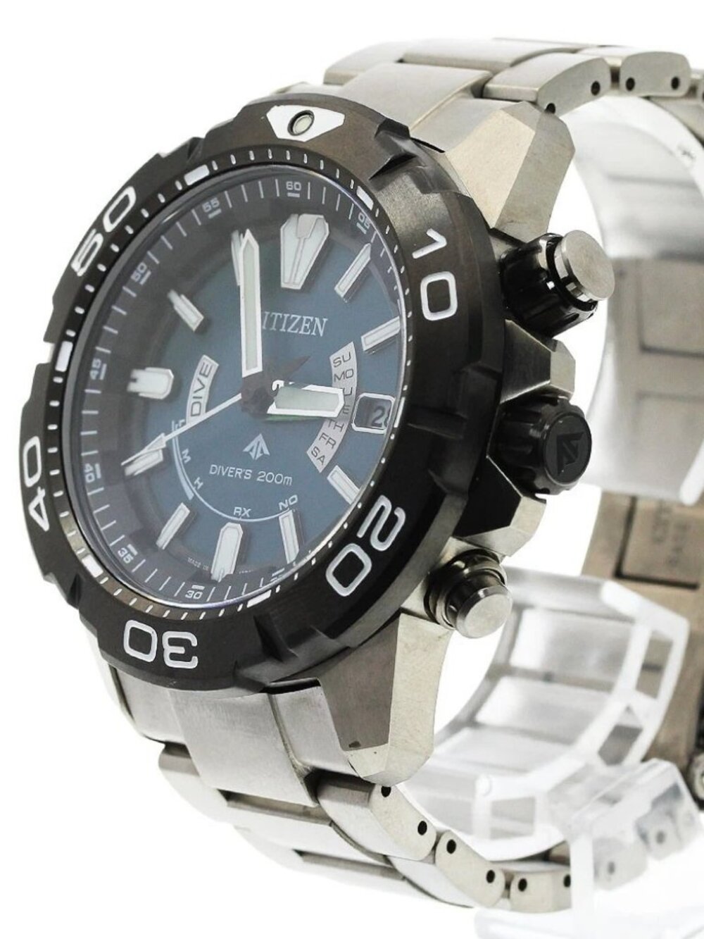 CITIZEN Promaster Marine H112-R012487/AS7145-69L Solar Powered Radio_961128